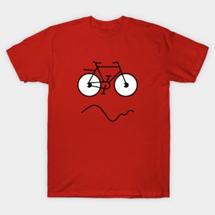 Grumpy Bike (over mountains) T-Shirt